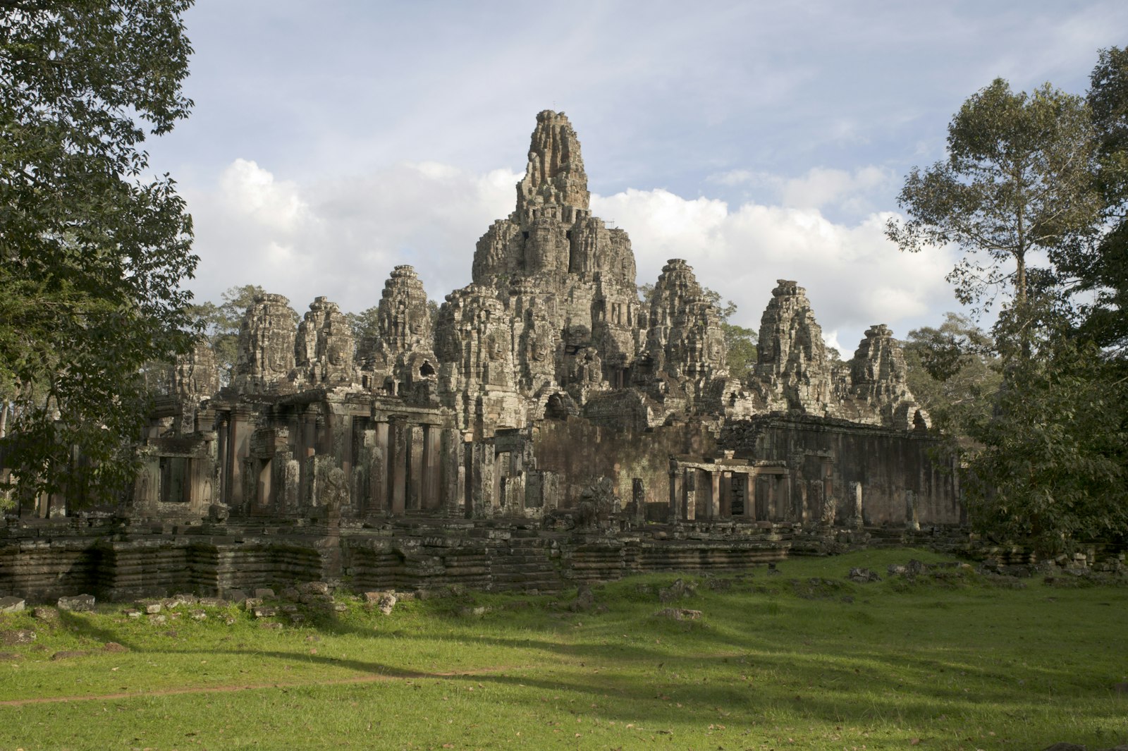 The Bayon temple in Angkor Thom, Siem Reap, Cambodia