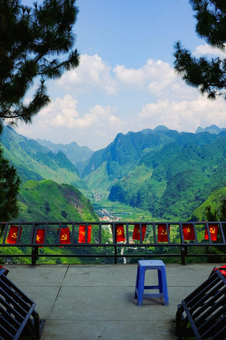 Mountains and valleys of Ha Giang, northern Vietnam