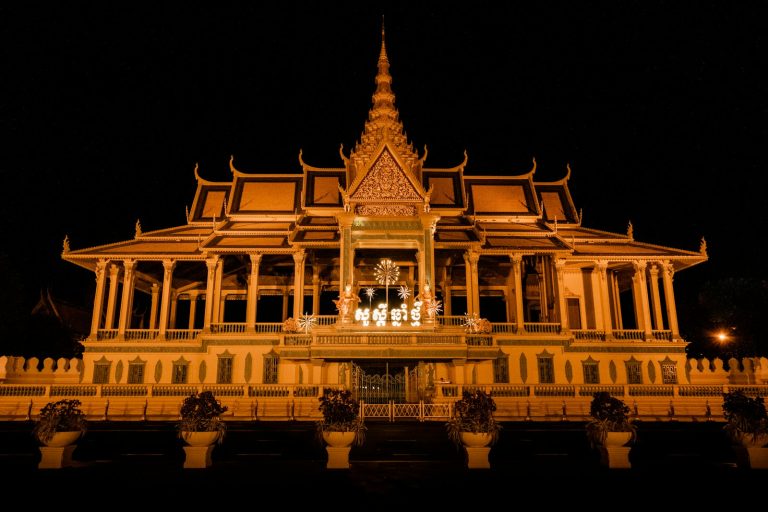 Royal Palace in Phnom Penh, Cambodia